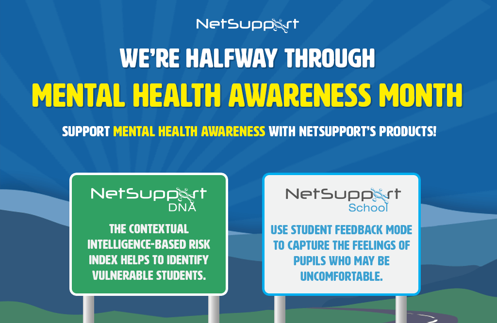 Keep supporting Mental Health Awareness Month! NetSupport Canada